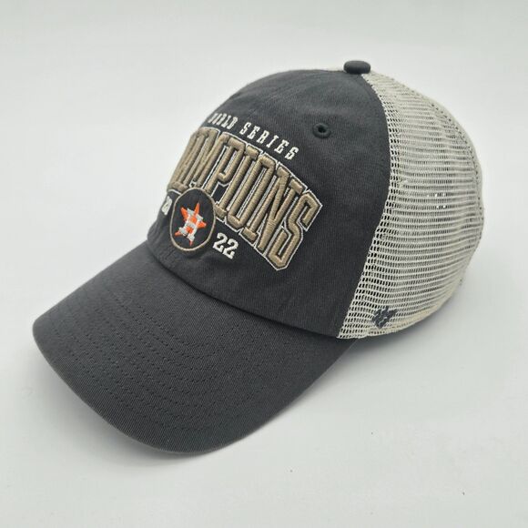 ’47 Brand Houston Astros 2022 World Series Champions Hat OSFM - Picture 4 of 11
